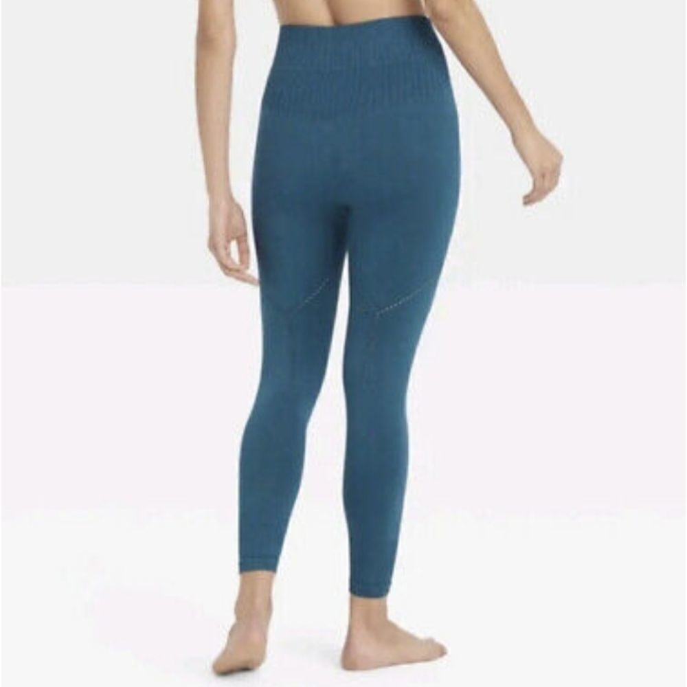 Women's High-Rise Seamless 7/8 Leggings - JoyLab Blue XS NWT’S Women Compression